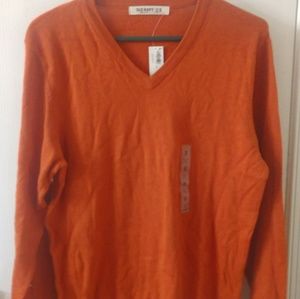 Burnt Orange lightweight sweater